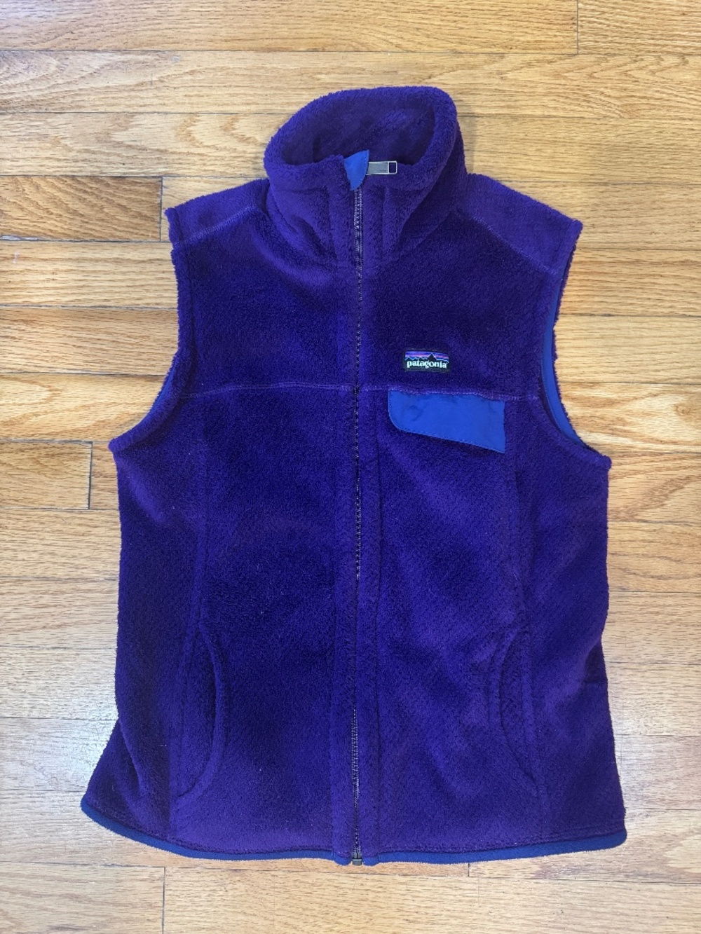Patagonia Women's Re-Tool Fleece Vest in Purple - Size Small